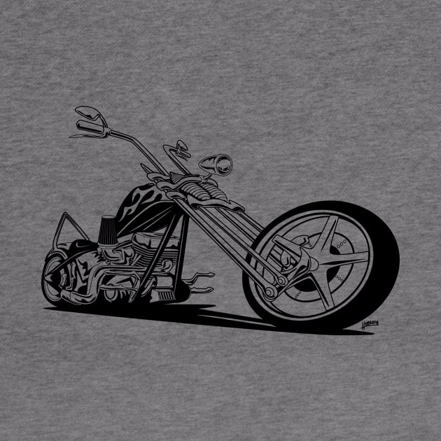 Custom American Chopper Motorcycle by hobrath